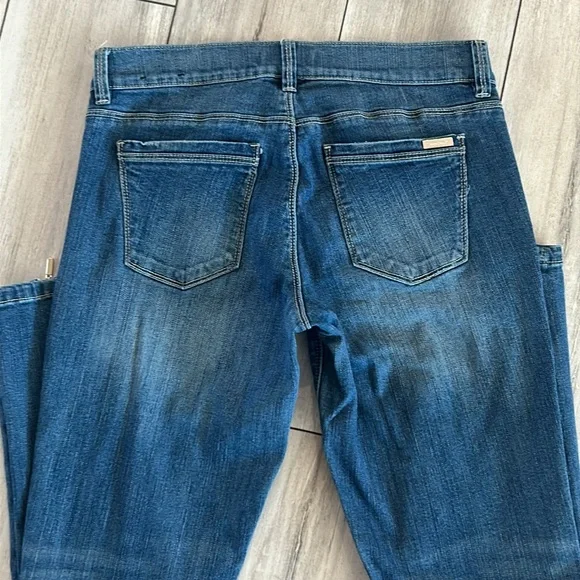 WHBM Skinny Leg ankle zip jeans size 4 - Picture 8 of 9